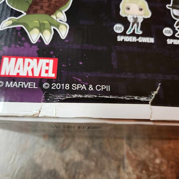 Funko Pop Spiderman Green Goblin 408 (10-inch) Target Exclusive - Damaged Box - Picture 7 of 7
